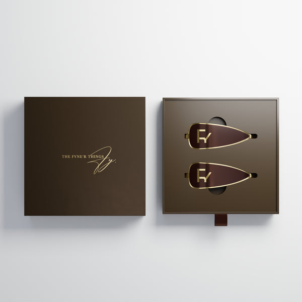 Sleek Statement Hair Clips.